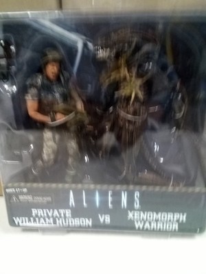 Private William Hudson Vs Xenomorph Warrior Aliens 2013 NECA Reel Toys Sealed