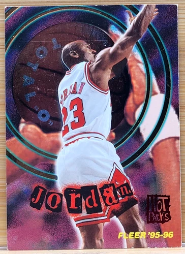 1995-96 FLEER MICHAEL JORDAN TOTAL O HOT PACKS #2 CHICAGO BULLS