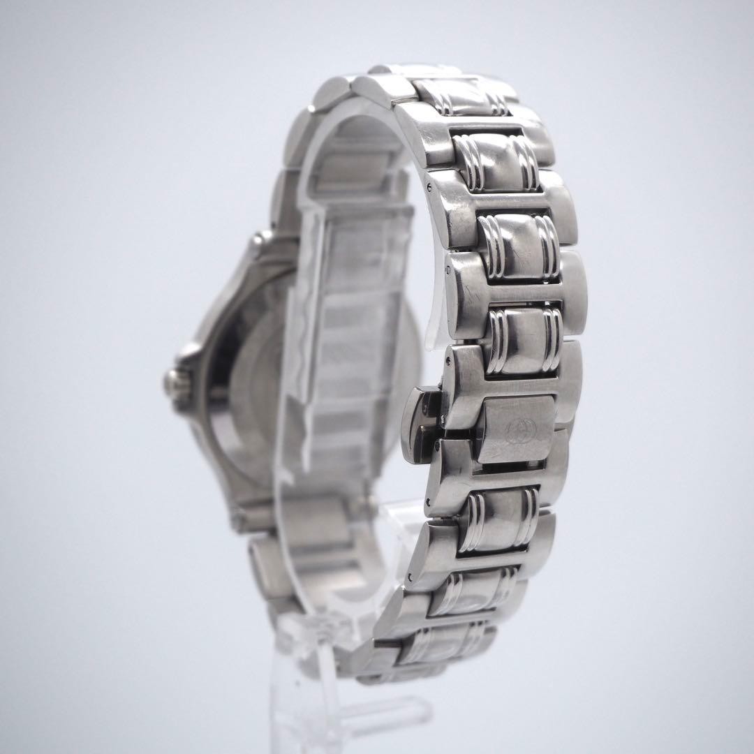 GUCCI men's watch 9040M date silver black GUCCI,18566 thumbnail 7