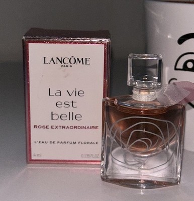 Lancome La vie est belle Rose Extraordinaire 4 ml Eau de Parfum Florale Original