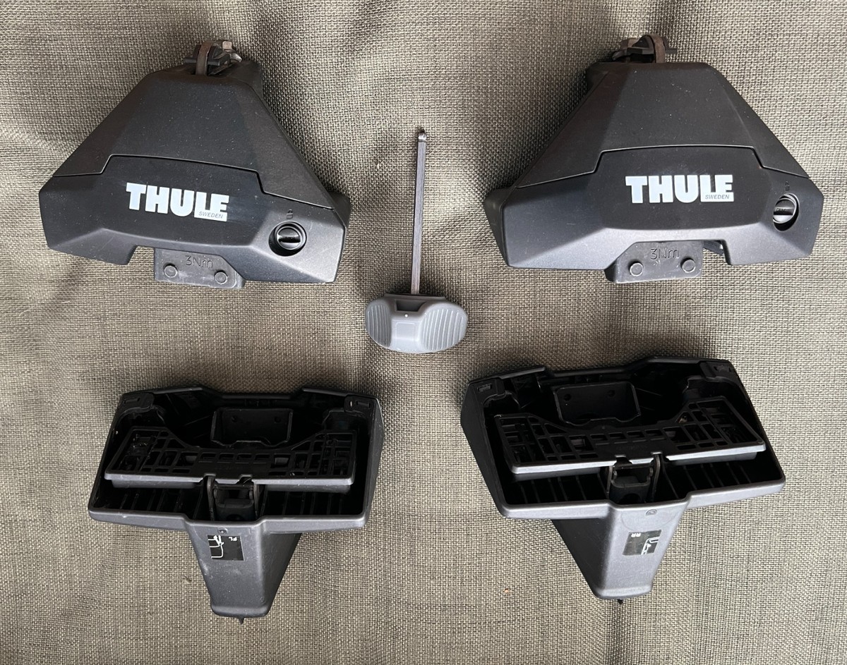 Thule 7105 EVO Clamp Roof Bar Feet for sale online | eBay
