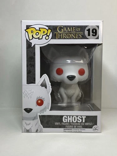 Funko Pop Television Game of Thrones: Ghost #19 Dire Wolf With Protector
