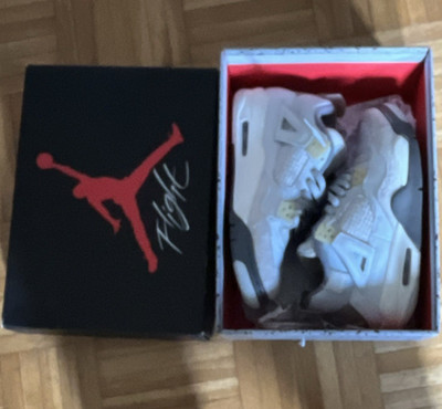Jordan Air Jordan 4 Retro SE (GS) Sneaker Weiß EU 39 UK 6 DV2262-021.      (VB)