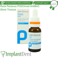 Ruck Peclavus PODOmed AntiBAC Silver Tincture with MicroSilver Aloe Vera 20ml