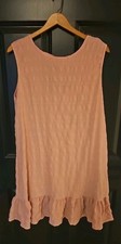 Large Pink Sleeveless Dress