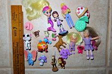Lot of Small mini figure Toys mermaid blind mouse strawberry shortcake LPS