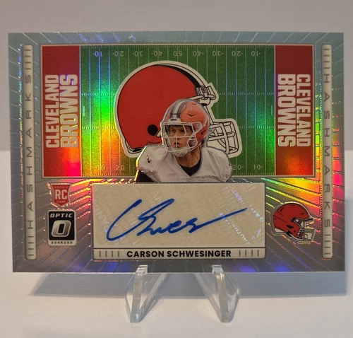 2025 Donruss Optic Carson Schwesinger Base (RAW)