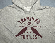 Trampled By Turtles Band Hoodie Gray Duluth Full Size S-5XL