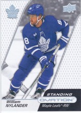 2023/24 OVATION..WILLIAM NYLANDER..STANDING OVATION../500..CARD # 5..MAPLE LEAFS