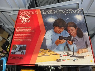 Kosmos Physik Praktikum Optik + Foto Baukasten Experimente NEU Reinschauen !!!1