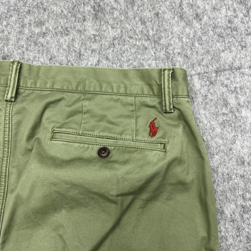 Polo Ralph Lauren Hose Herren 35x30 Grün Bedford Stretch Straight Fit Chino - Bild 13 von 19