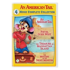 AN AMERICAN TAIL 4 MOVIE COMPLETE COLLECTION  4-Movie DVD Collection
