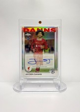 Jayden Danns Chrome UCL 2024/25 Refractor Auto