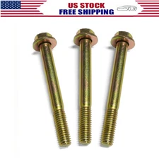 3pcs Power Steering Gearbox Mounting Bolt Kit fits1984 2001 Jeep Cherokee XJ 
