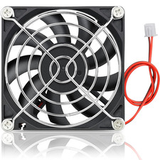 80Mm Fan, 80Mm X 80Mm X 15Mm 24V DC Brushless Cooling Fan Sleeve Bearin