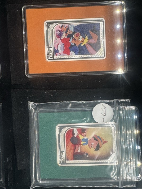 1 Ounce Silver Pinocchio And Roger Rabbit .999 ￼Silver