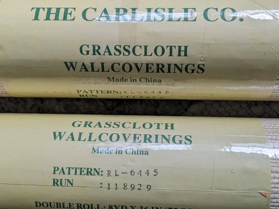 Papel tapiz de tela de hierba The Carlisle Co rollo doble 8 yardas (32 pies cuadrados) Foto 4 de 4