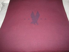 vintage AMERICAN AIRLINES first class blanket MARZOTTO Italy travel throw