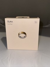 Oura Ring 4 Smart Ring Activity Tracker - Size 15 In Gold JZ90-54216-15 