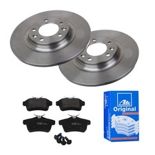ATE BREMSSCHEIBEN Ø290MM + BREMSBELÄGE HINTEN FÜR PEUGEOT RCZ 508 I SW PEUGEOT 