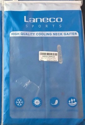 Laneco HQ Cooling Neck Gaiter for Men Women Cools When Wet Face Cover Vk01