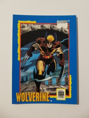 1991 MARVEL COMICS TRADING CARD TREATS WOLVERINE | eBay