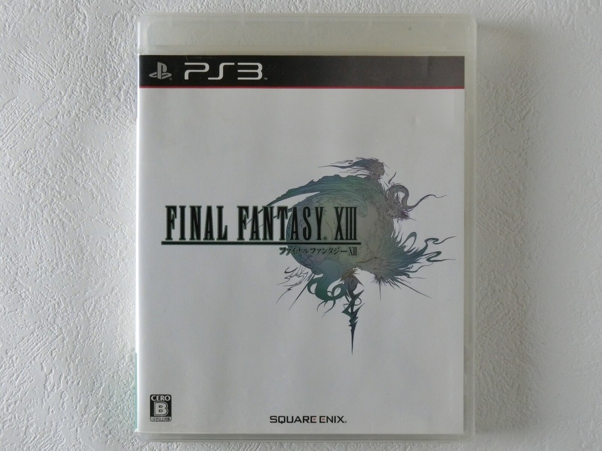 Final Fantasy 13 XIII PS3 Square Enix Sony Playstation 3 From