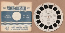 Vintage View-Master reel 380 Montreal Quebec Canada 1950