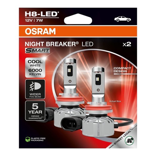 OSRAM NIGHT BREAKER® LED SMART H8 NEBELSCHEINWERFER 6000K 12V 52298843 - Bild 2 von 4