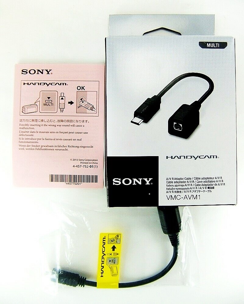 Official SONY adapter Cable VMCAVM1 eBay