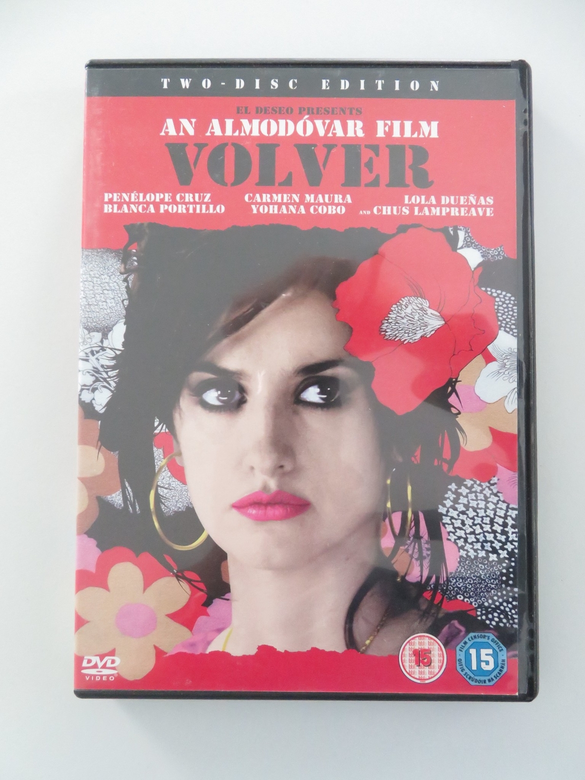 VOLVER - TWO DISC EDITION (DVD) PENELOPE CRUZ CARMEN MAURA 2006 REGION 2