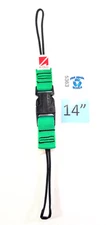 Green Scuba Diving Dive Clip Lanyard Quick Release Buckle Snaps Gear Keeper