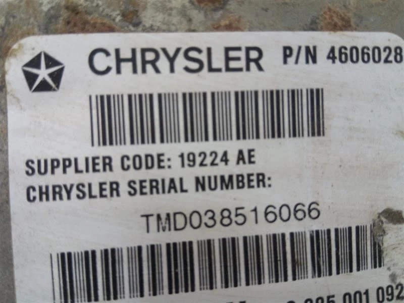 Bag Module 4606028 Fits 95-96 CHRYSLER CIRRUS B245-192681 - Image 2 of 4