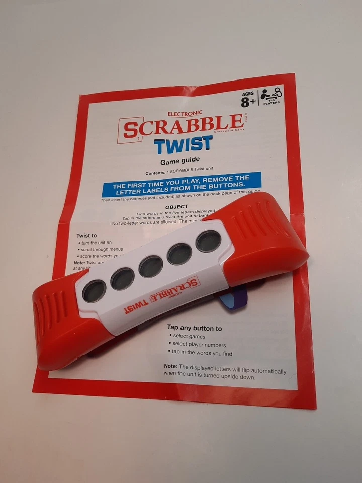 Hasbro Electronic Scrabble Twist Pass & Play Crossword Game for Ages 8 & Up 2014 - Image 3 of 4