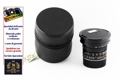 LEICA Leitz Elmarit M 21 F 2.8 E60 Mint With New 12 Month Warranty