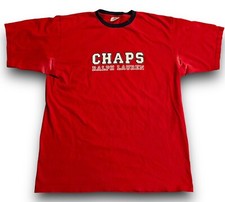 Vintage CHAPS Ralph Lauren T Shirt Size XL Sp...