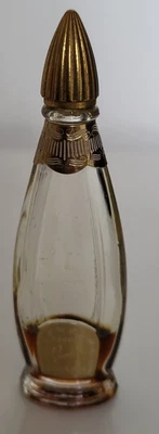 Flacon de parfum Ramage de la marque Bourjois rempli au 1/6 très bon état - Photo 1/3