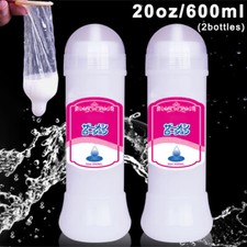 20oz Sperm Lubricant Unscented Realistic Semen Personal Lube Couple Water Based