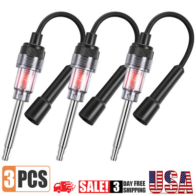 #ad #ad Spark Plug Tester Ignition System Coil Engine In Line Auto Diagnostic Test Tools $10.59