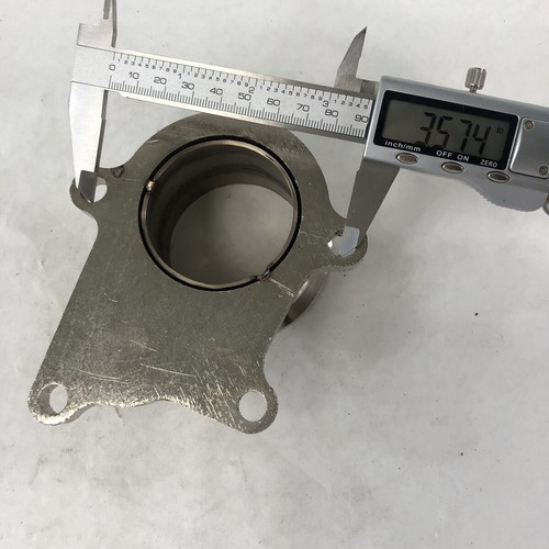 2.5" V-band Turbo Charger Flange adapter to T3/T4 5-Bolt Adapter - Picture 7 of 15