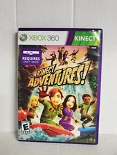 KINECT ADVENTURES! Microsoft Xbox 360 Kinect Sensor Motion Video Game Free Ship!