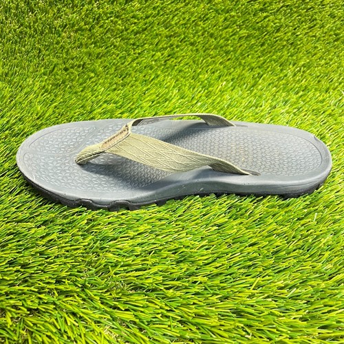 Merrell Breakwater Mens Size 9 Green Gray Beach Outdoor Flip Flops Sandals - Picture 2 of 10