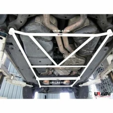 FOR VOLKSWAGEN TOUAREG V10 5.0 2002 ULTRA RACING SOLID FRONT LOWER BAR 4 POINTS