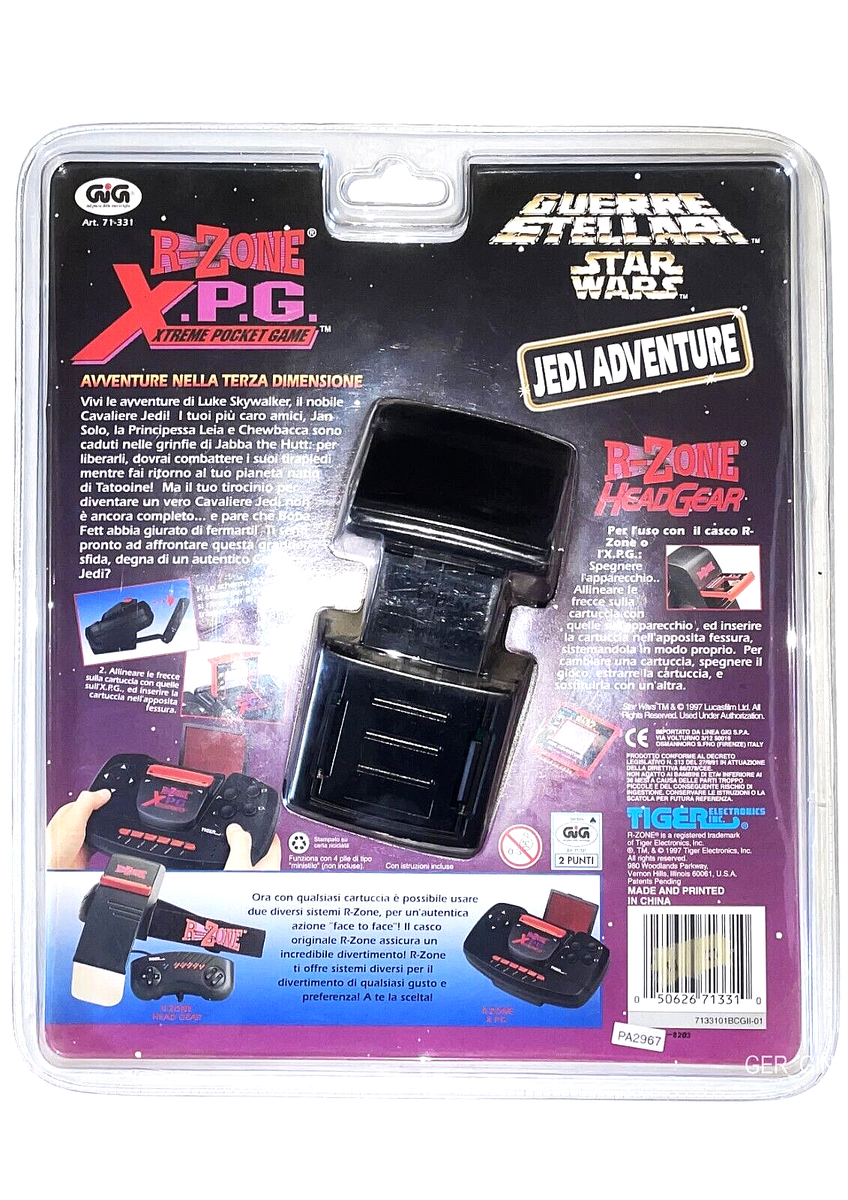 R-ZONE XPG X.P.G. Star Wars Jedi Adventure Tiger Electronic