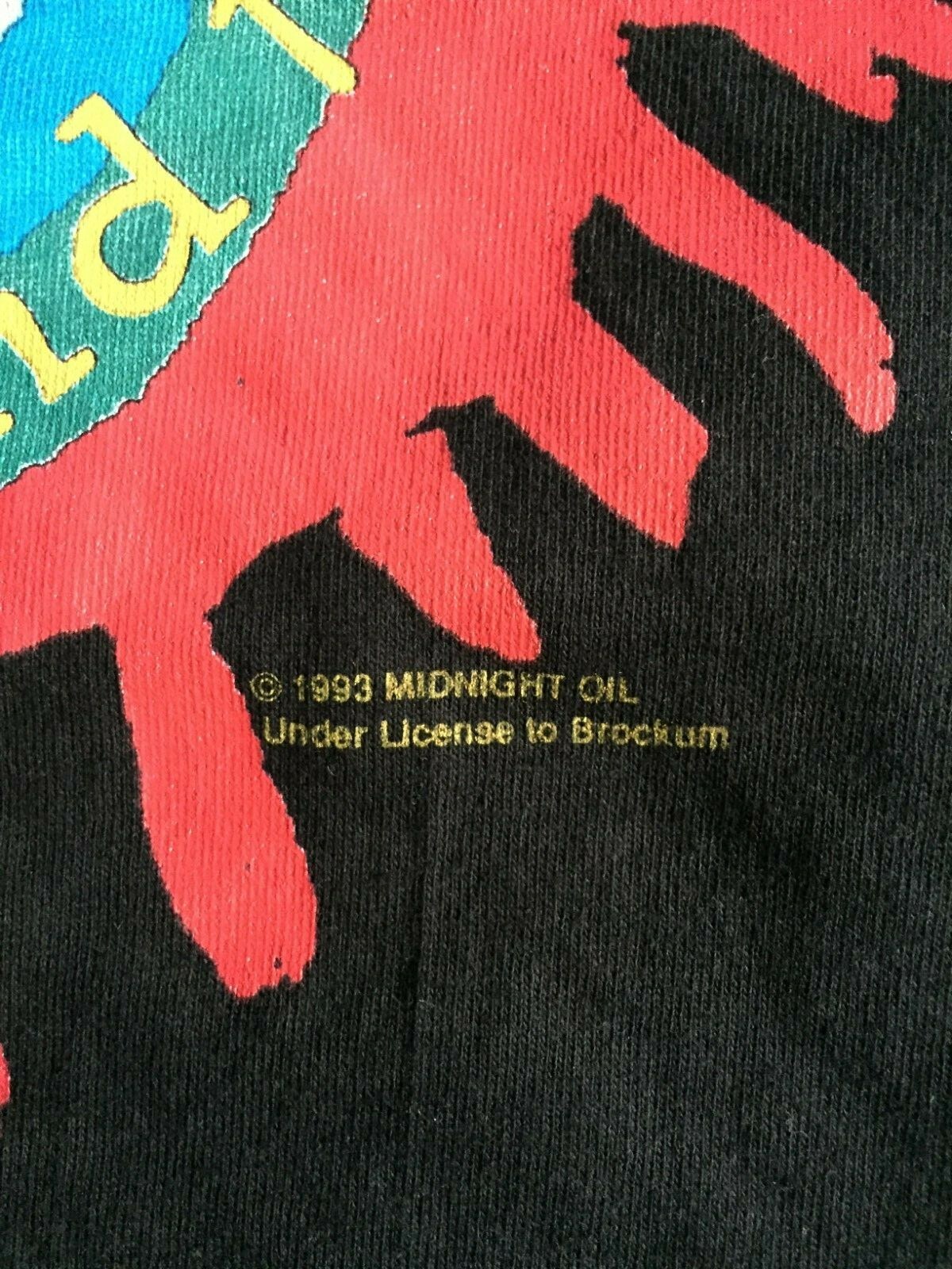 Midnight Oil Earth and Sun and Moon original vintage … Gem