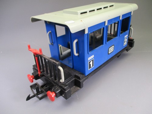 LQ369 PLAYMOBIL 4100 Train G 1/22.5 Voiture voyageurs DB 1/2classe - Photo 6/12