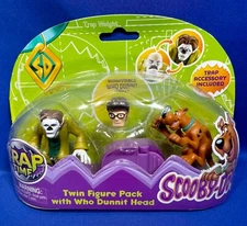 Scooby-Doo TRAP TIME TWIN FIGURE PACK Wolfman 2 Figures SWAPPABLE HEADS Charter