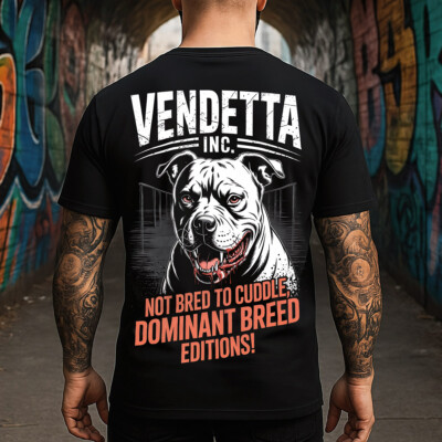 Vendetta Inc. Herren Shirt Dominant Breed schwarz VD-1626 S bis 5XL TShirt