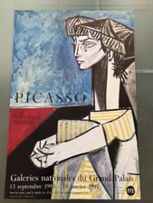 Affiche Picasso pour une exposition au Grand Palais en 1990