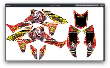 Fits Honda TRX450R TRX 450 2006 to 2024 ATV graphic kit decals stickers trx450